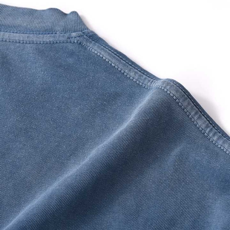 Design and 100% Cotton 230G Heavy Wide-neck T Shirt