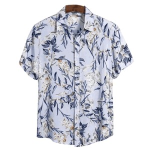 Service Men Clothing Hawaiian Shirts Short Sleeve ...
