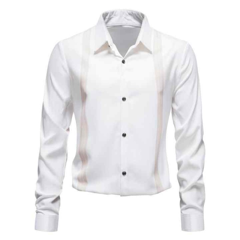 High Quality Men's Office Shirt's British Style