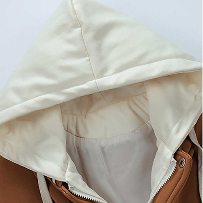 Men's Autumn&Winter Warm Hooded Jacket Fashion Casual Baseball Bomber Jacket
