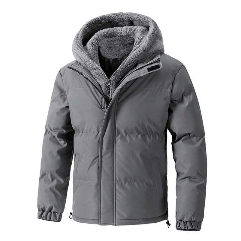 Men's Winter Warm Cotton-Padded Jacket Coat