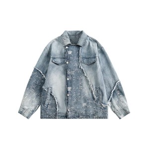 Men's Retro Vintage Style Streetwear Coat Loose Wa...