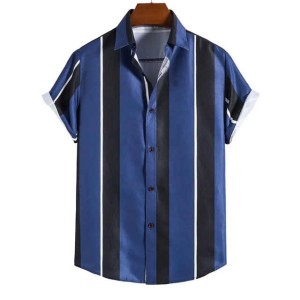 Summer Spring New Men's Floral Shirt Short Sleeved...