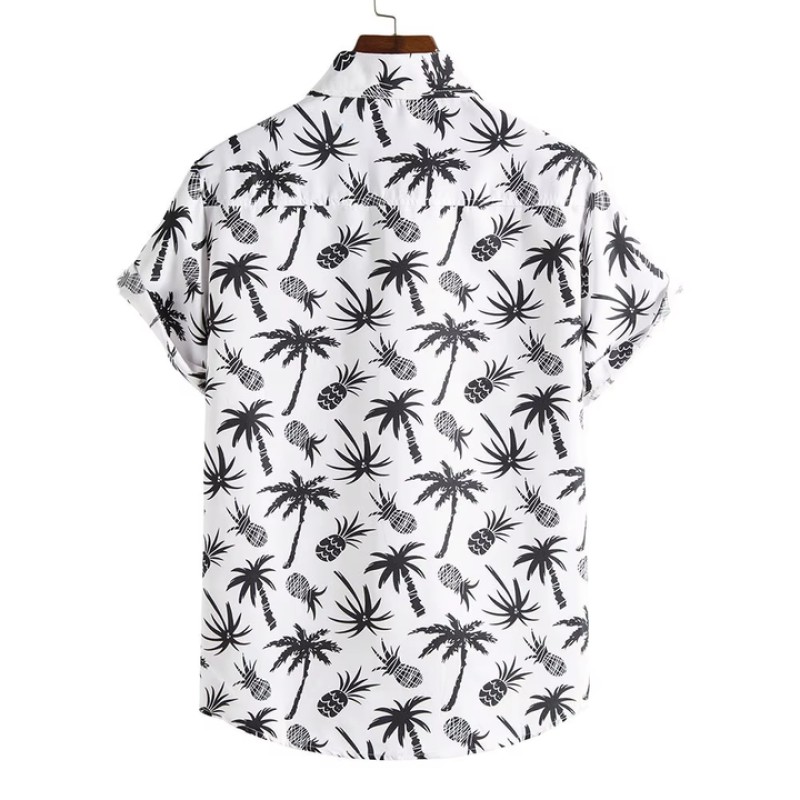 New Fashion Short Sleeve Wedding Party Regular Fit Shirt