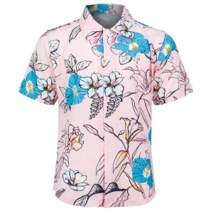 Quick Dry Vacation Loose Casual Button Down Hawaii...
