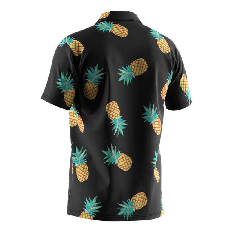 Vintage Hawaiian Print Men's Sport Shirt