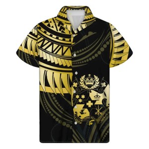 men's shirts Shorts Loose and Handsome Wearing Flo...