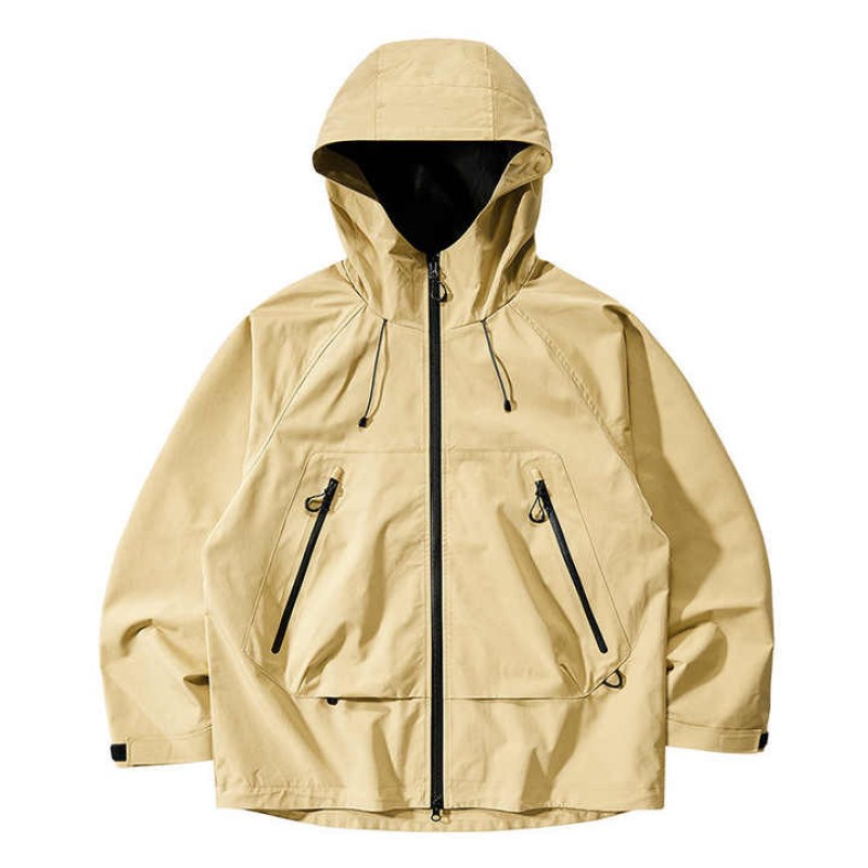 Windproof Outdoor Tourniquet Waterproof Soft Shell Coat