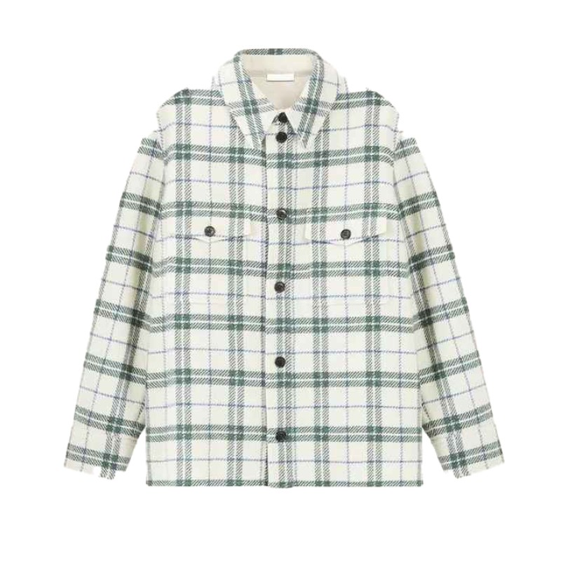 Premium Quality Men's Flannel Shirt Print Embroidery