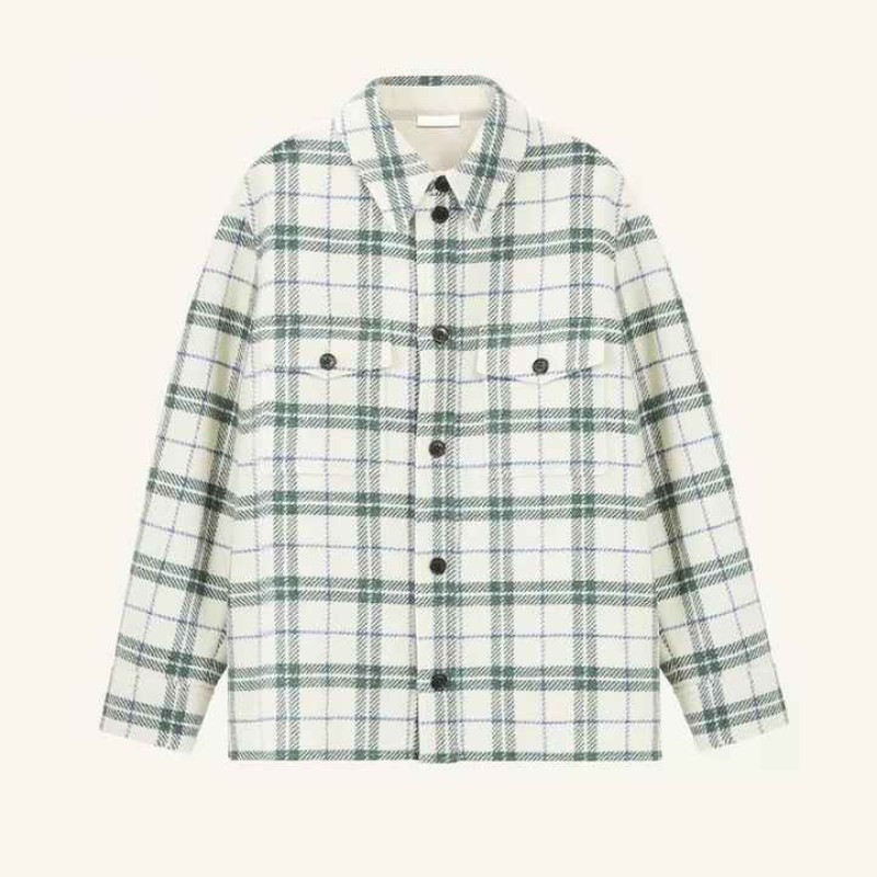 Premium Quality Men's Flannel Shirt Print Embroidery