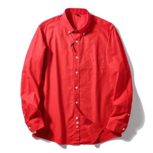 Men's 100% Cotton Formal Business Casual Long Slee...
