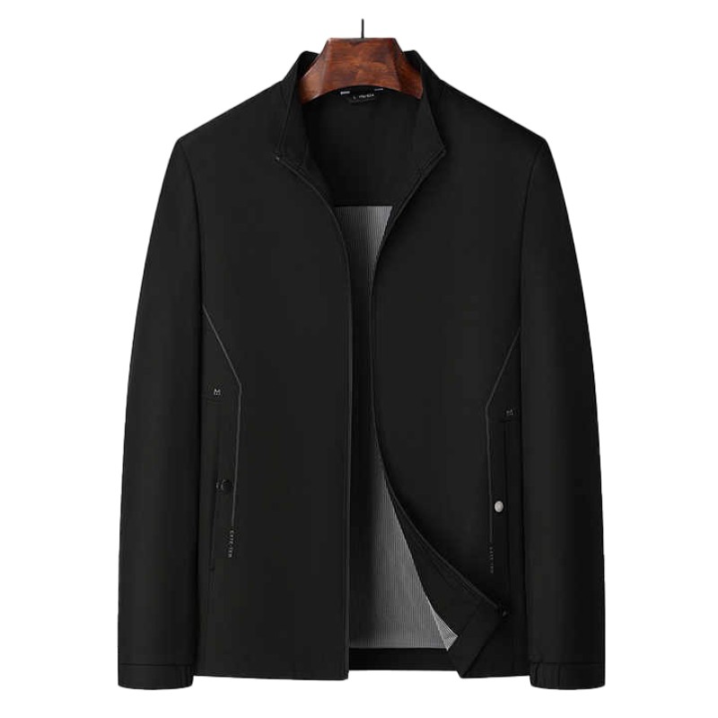 Hot Selling Long Sleeved Mid Length Solid Color Jacket