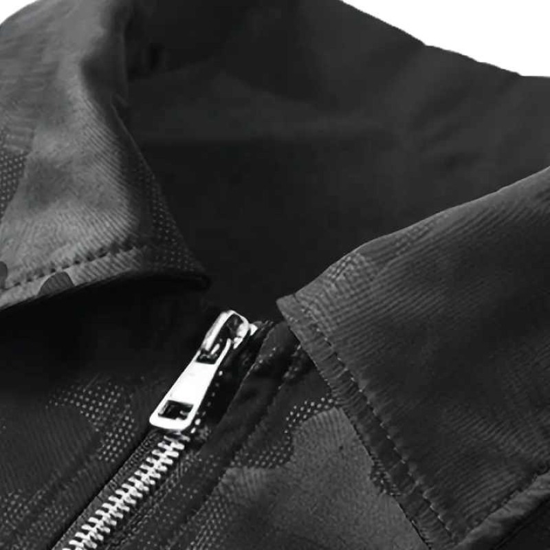 All-Match Casual Handsome Brand Clothes Zipper Closure Plus Size