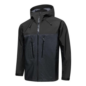 Men's Hard Shell Hooded Jacket Breathable Waterpro...