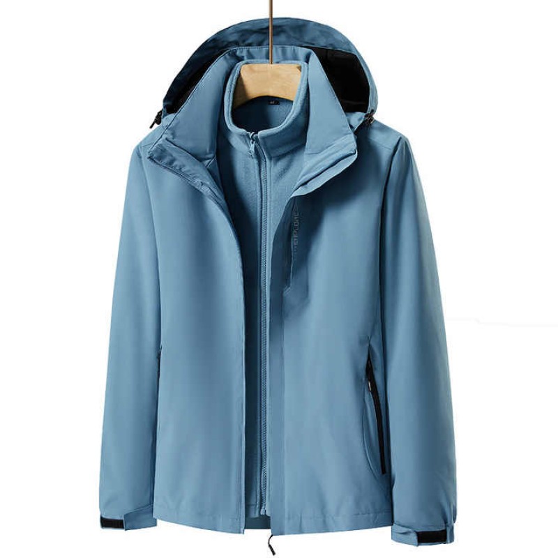 Polar Fleece Jacket Men's All-Match Zipper Winter Coat